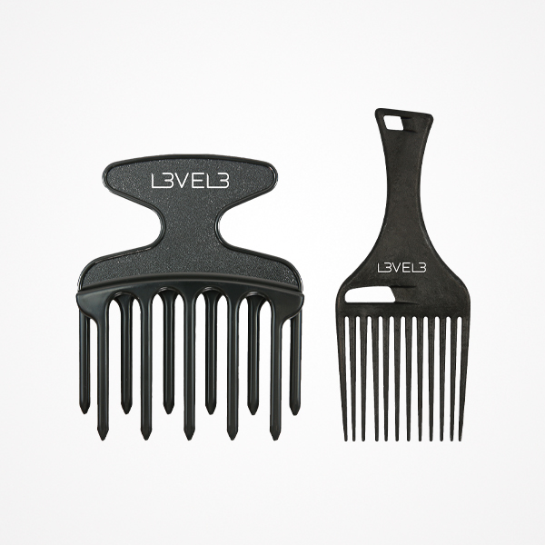 SET DE 2 PENTES NEGROS AFRO LEVEL3