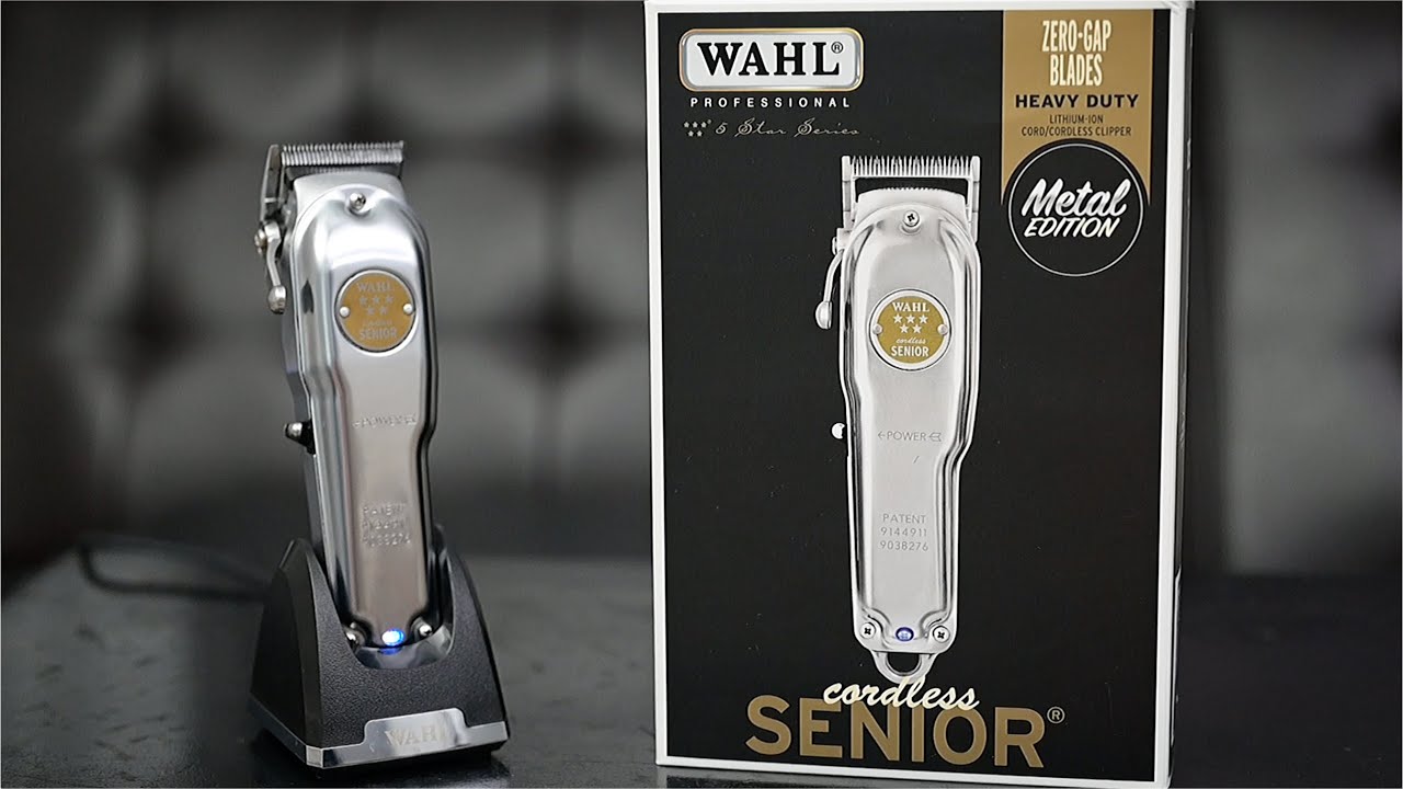 WAHL MAQUINA DE CORTE SENIOR CORDLESS METAL EDITION