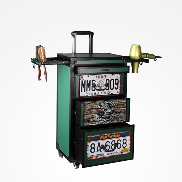 PerfectBeauty Mala Trolley Country Green