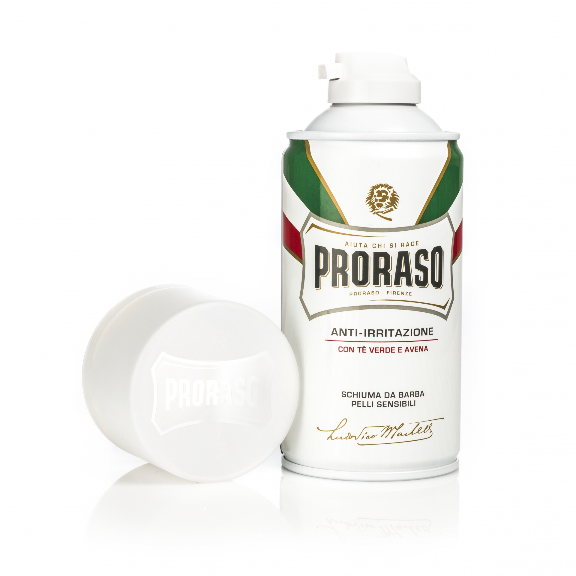 PRORASO WHITE SHAVING FOAM 300ML