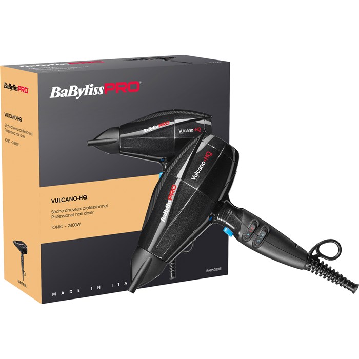 Babyliss Pro Secador Vulcano-HQ Ionic 2400W