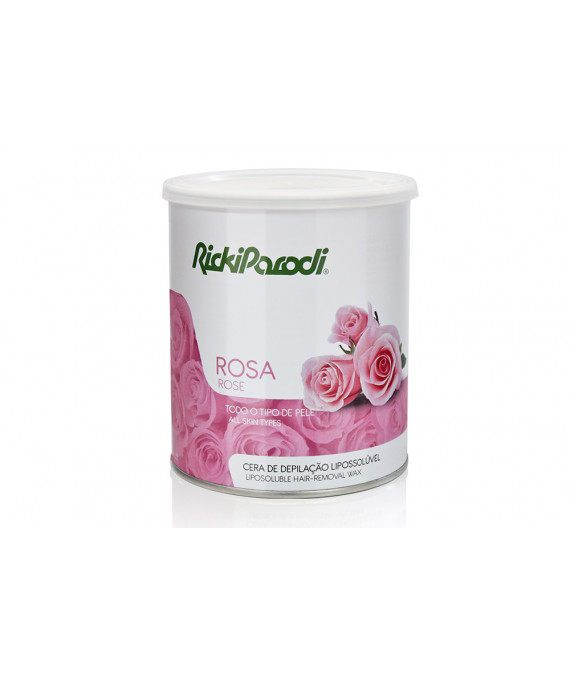 Cera Depilatória Lipossolúvel TITANIO ROSA lata 800 ml