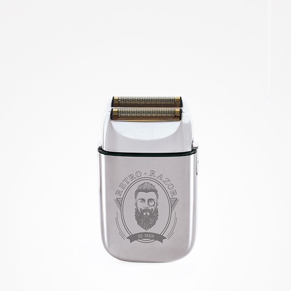 Perfect Beauty MÁQUINA DE BARBEAR RETRO RAZOR Silver