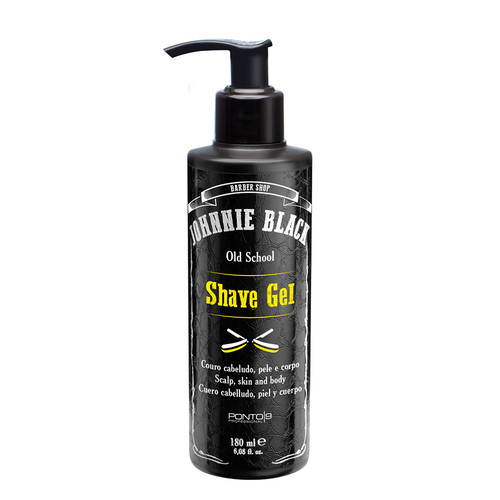 Johnie Black Shave Gel - Gel De Barbear  180ml