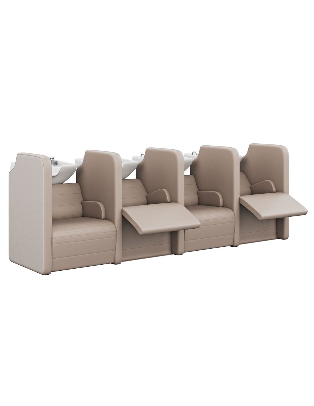 Rampa de Lavagem Quadrupla Bolt Privé