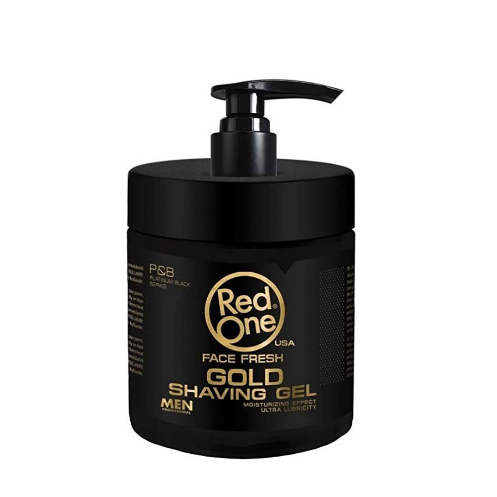 Red One Shaving Gel Face Fresh Gold 1000ml