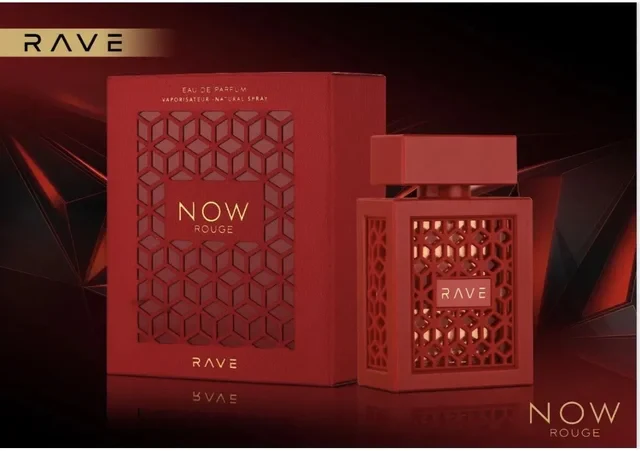 Rave Now Rouge Lattafa Unissex 100ml