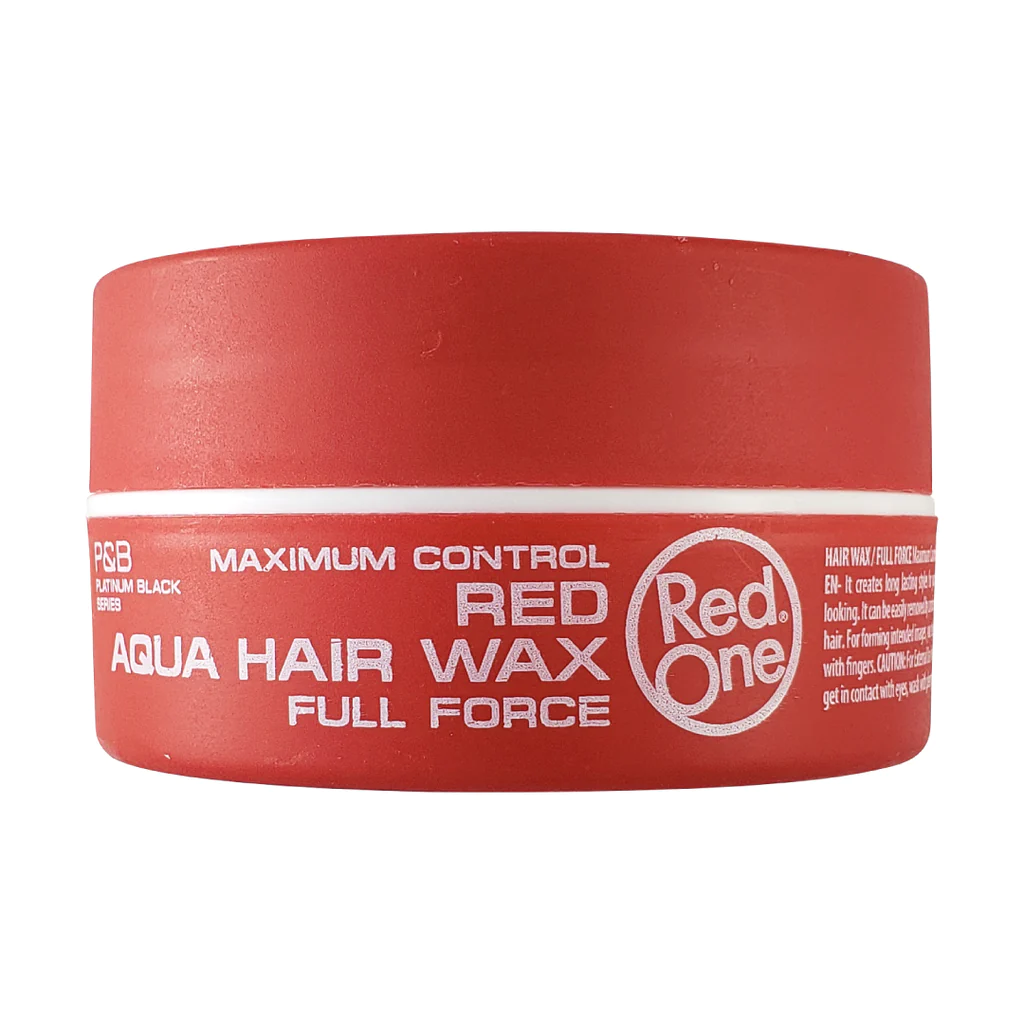 Red One Aqua Hair Wax Red 50ml