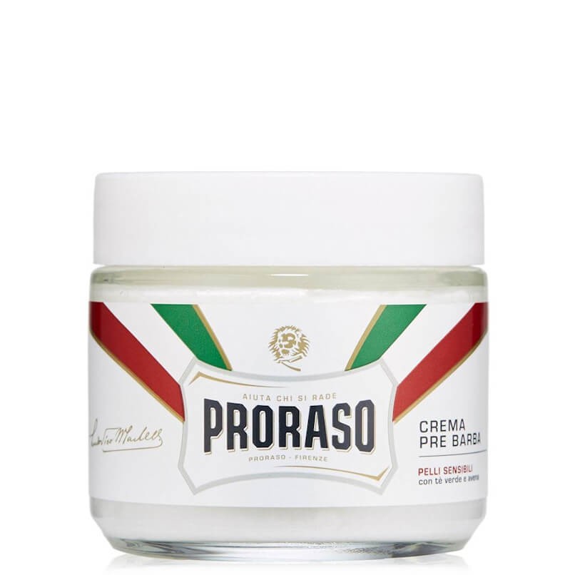 PRORASO WHITE PRE-SHAVING CREAM 100ML
