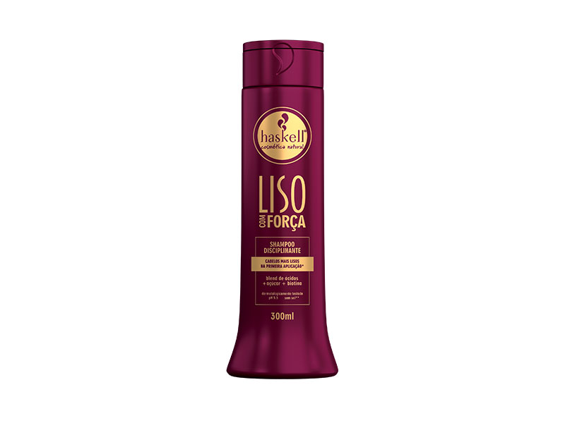 Haskell SHAMPOO LISO COM FORÇA 300ML