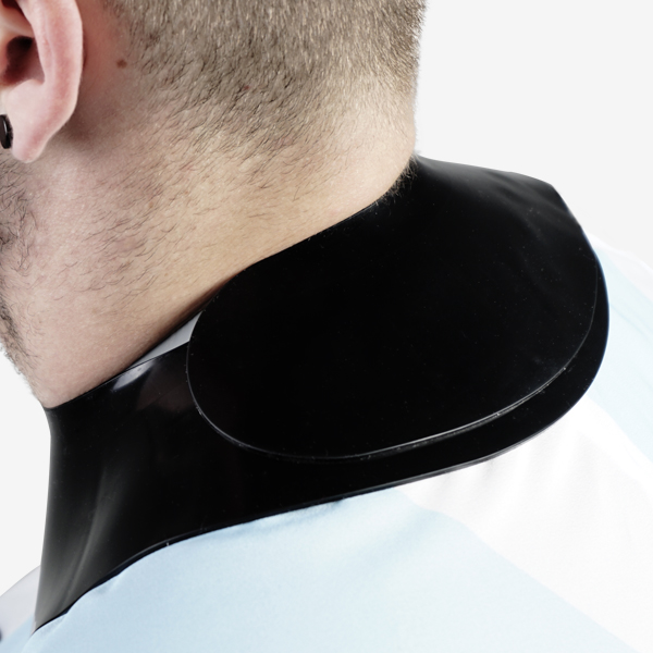 COLAR DE SILICONE BARBEIRO · PRETO