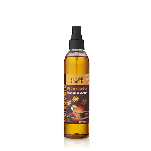 Real Natura ÓLEO BRONZEADOR URUCUM + CANELA 200ML