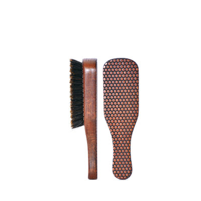 PerfectBeauty Escova em Madeira esculpida pêlo natural Width