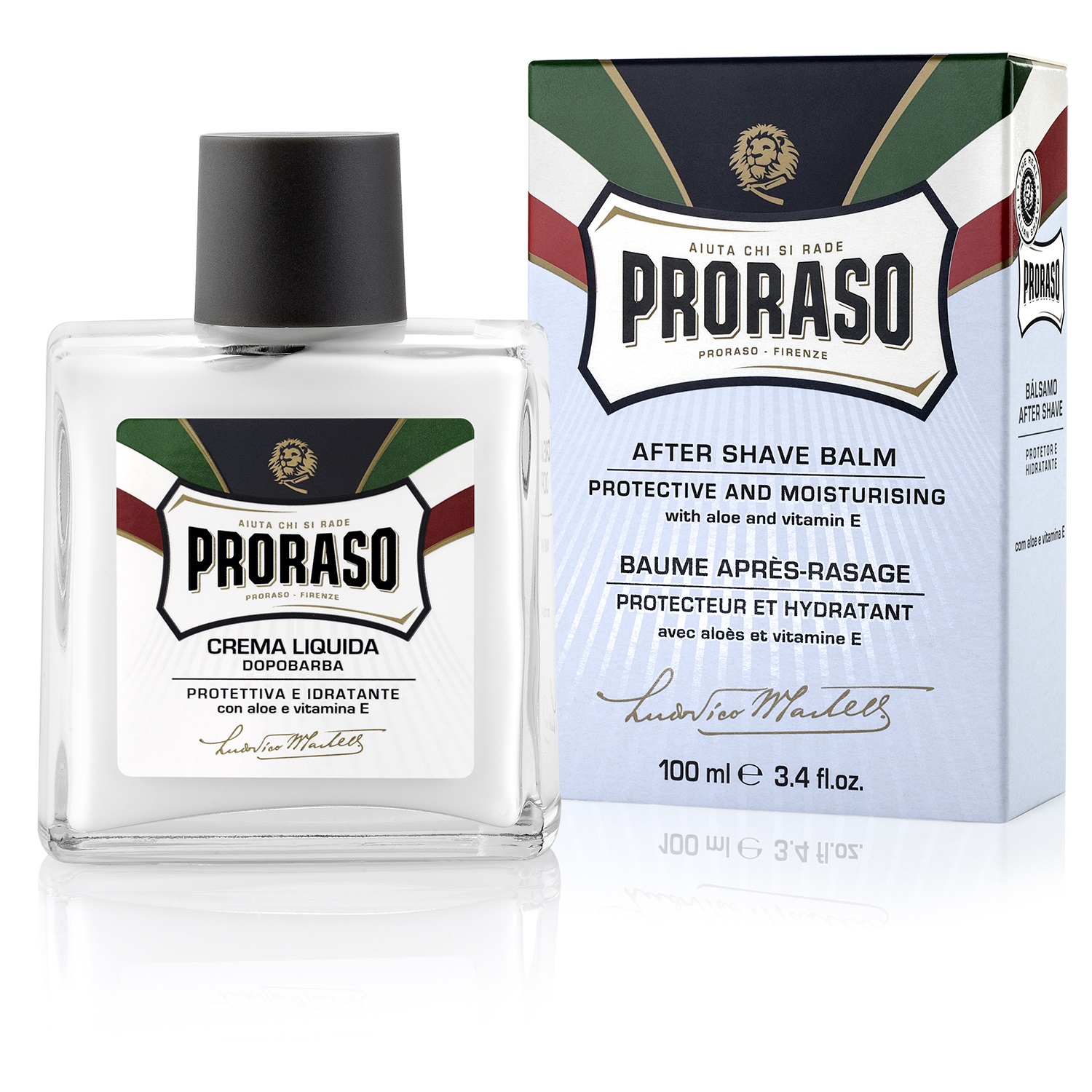 PRORASO GREEN AFTER SHAVE BALM 100ML