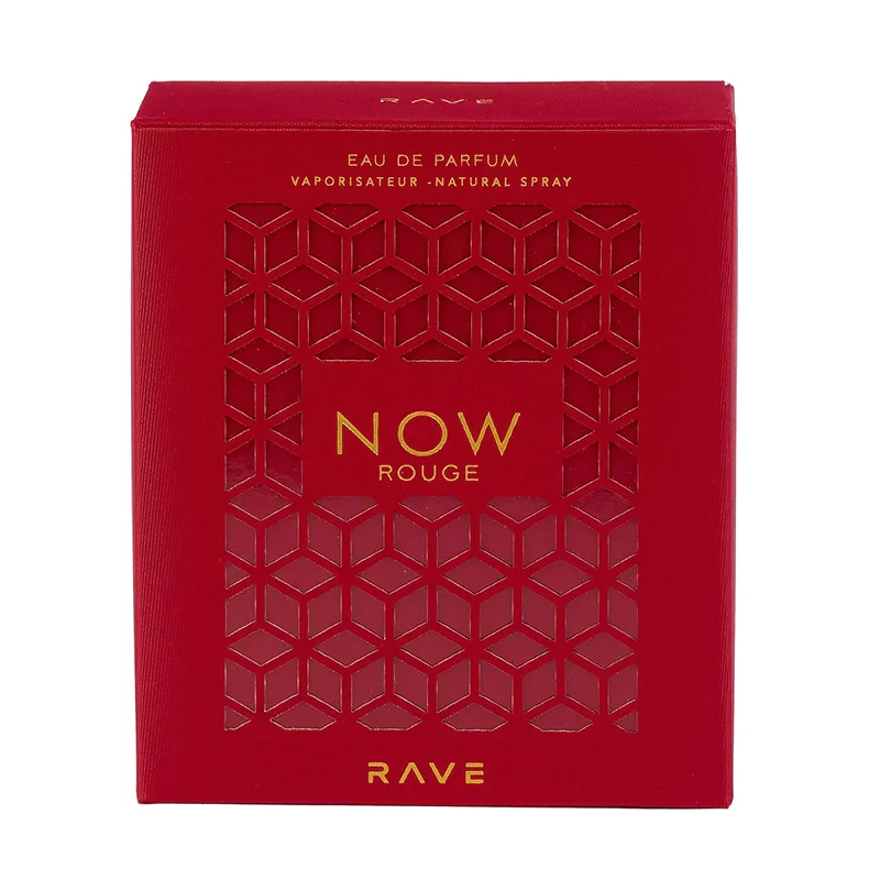 Rave Now Rouge Lattafa Unissex 100ml