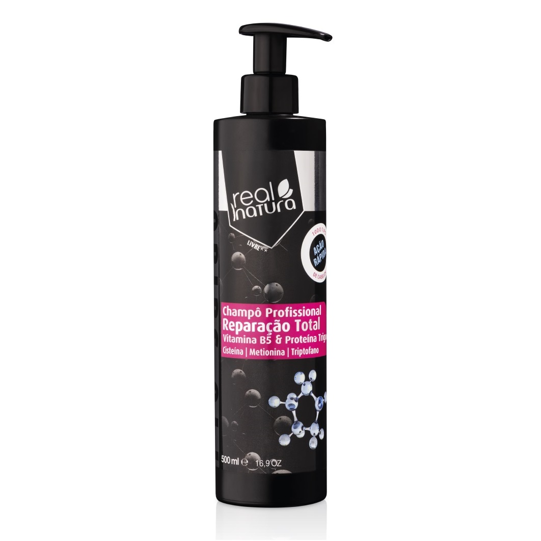 Real Natura Shampoo Pro-Salão Reparação Total 500 ml