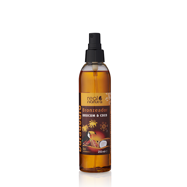 Real Natura ÓLEO BRONZEADOR URUCUM + COCO 200ML