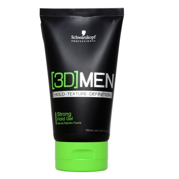 SCHWARZKOPF 3D MEN GEL FIXAÇÃO FORTE 150ML