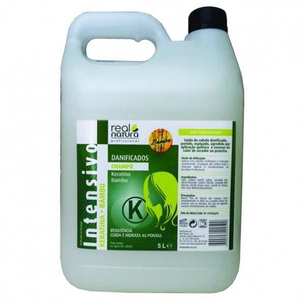 Real Natura CHAMPÔ KERATINA BAMBU 5L