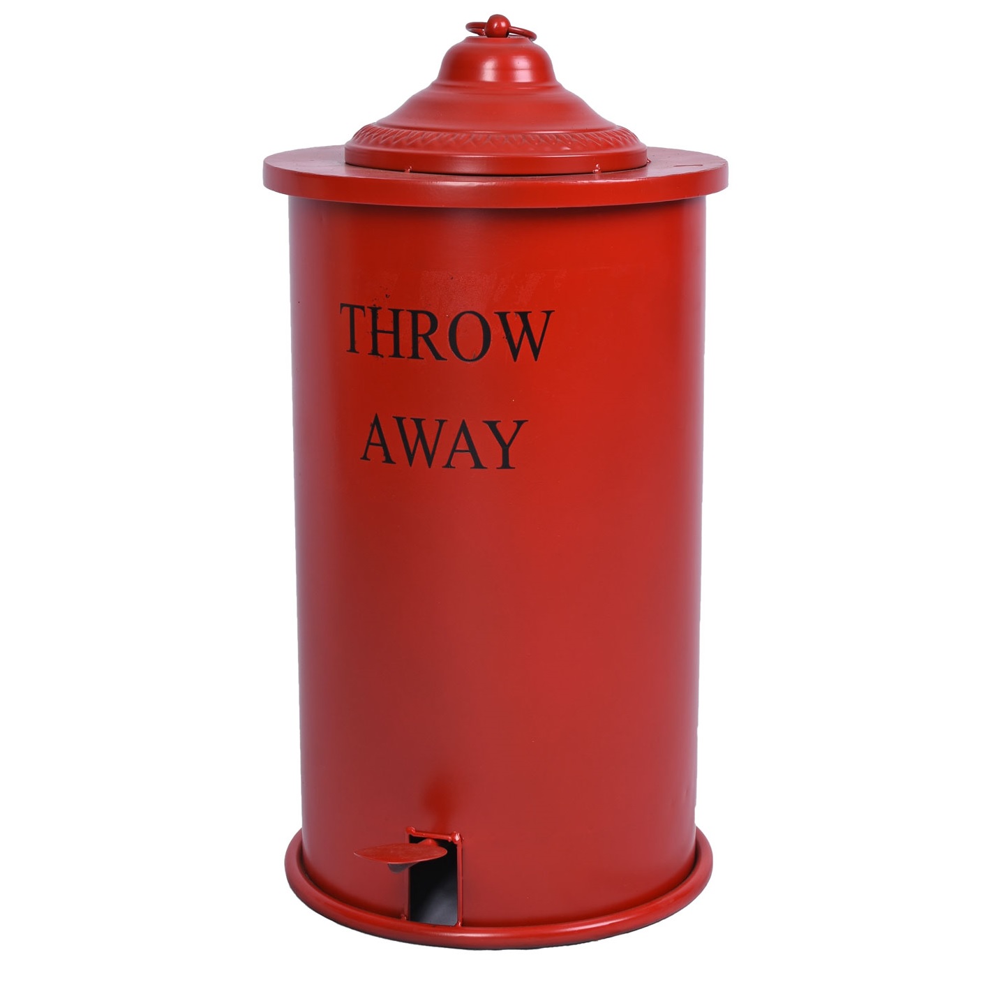 Lixeira vintage retro