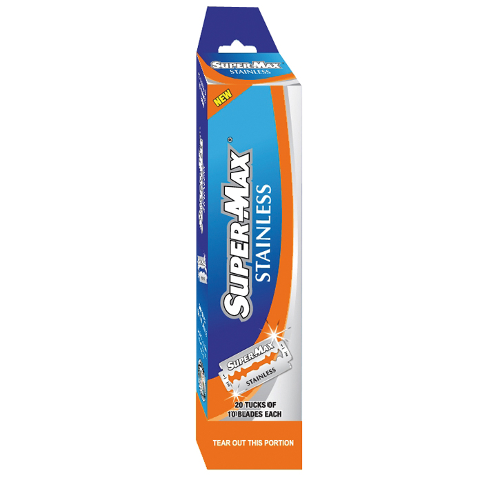 SUPER-MAX  Lâminas  20 caixas de 10unid