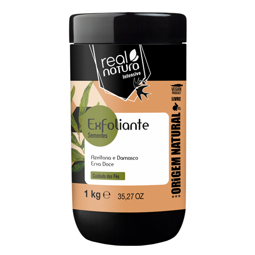 Real Natura Gel Esfoliante Pés 1Kg