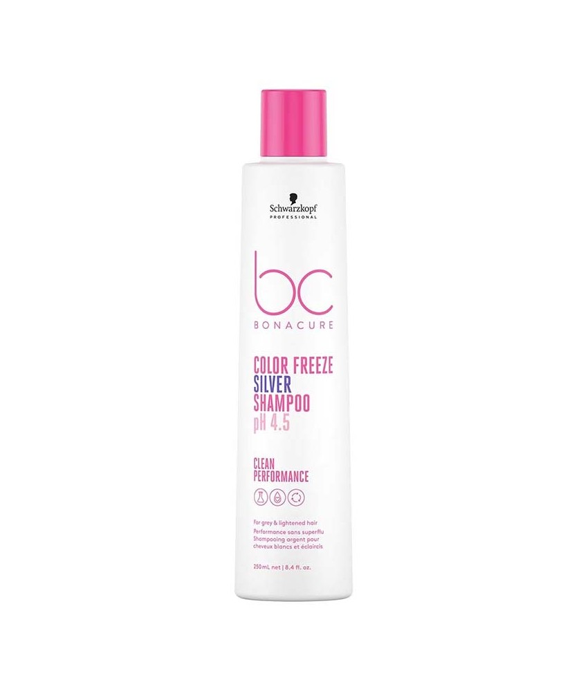 SCHWARZKOPF BC COLOR FREEZE SHAMPOO SILVER 250ML
