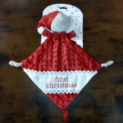 Doudou Urso "first christmas"