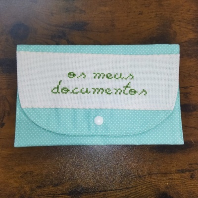 Bolsa documentos pintinhas