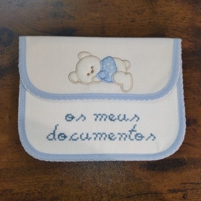 Bolsa documentos ursinho