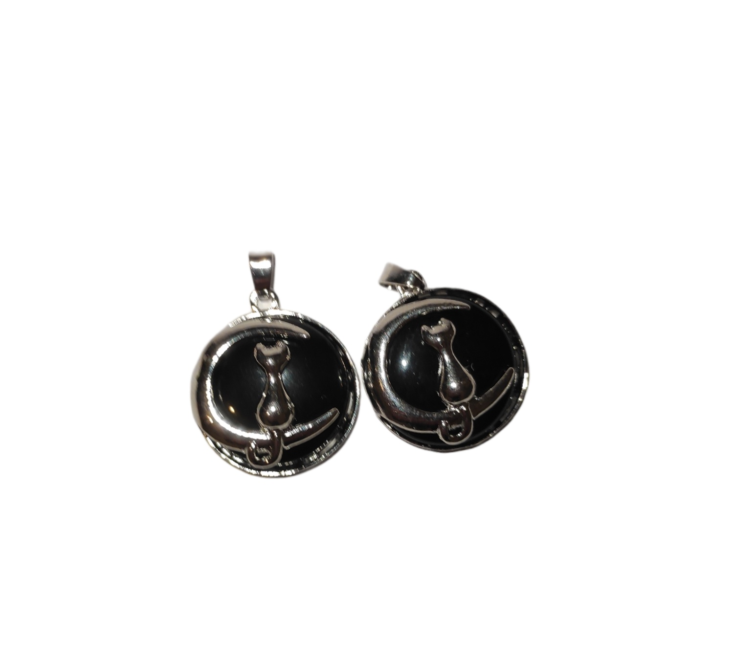 Pendente Gato Lunar - Onix