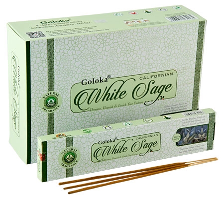 Incenso Goloka White Sage