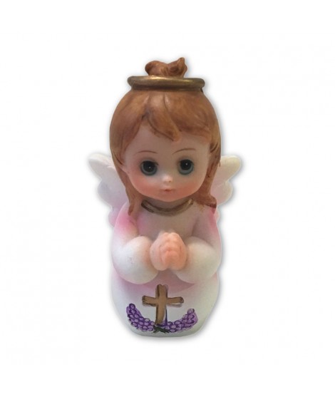 ANJO A REZAR ROSA 8cm