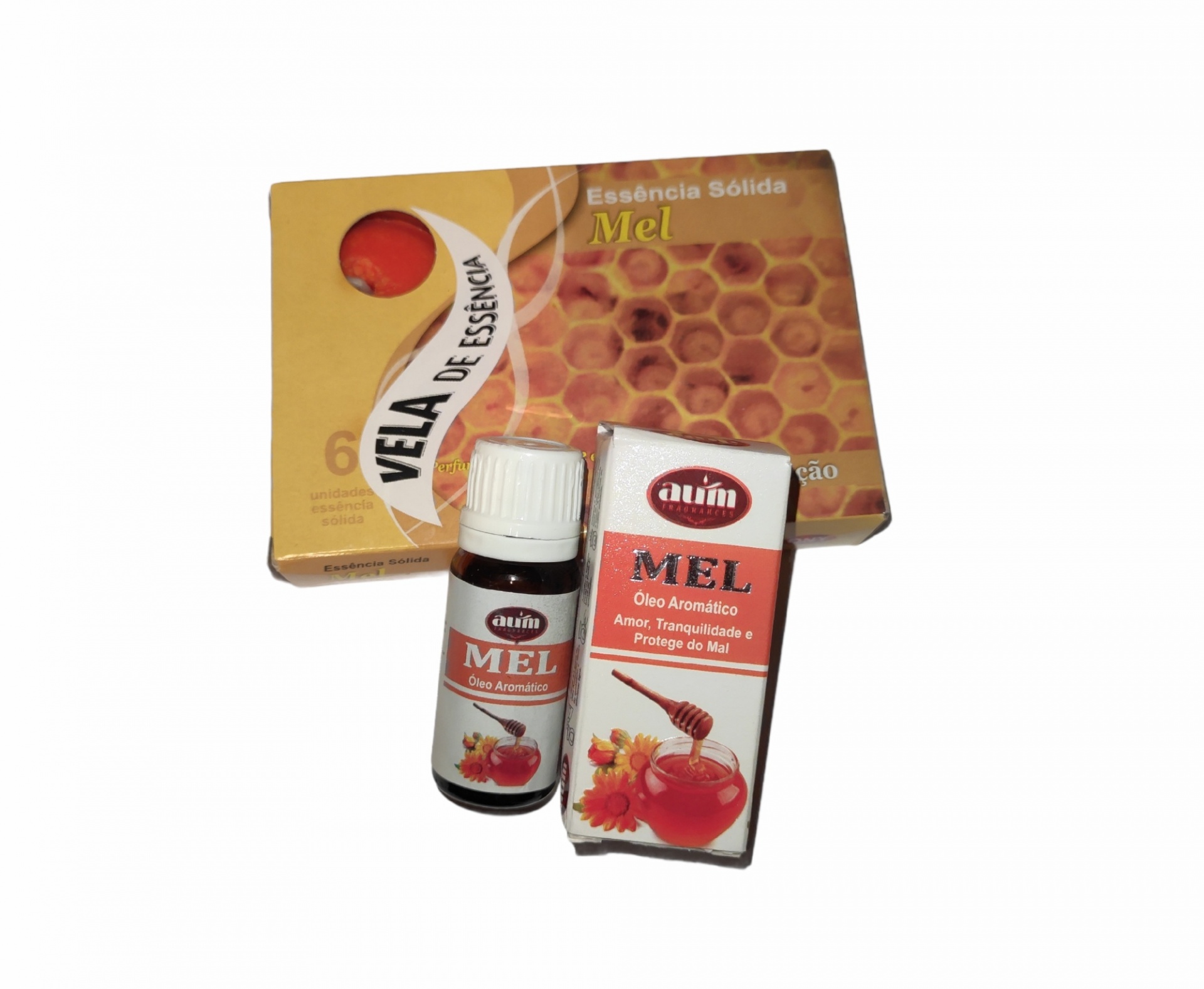 Vela T-Light Mel | Óleo
