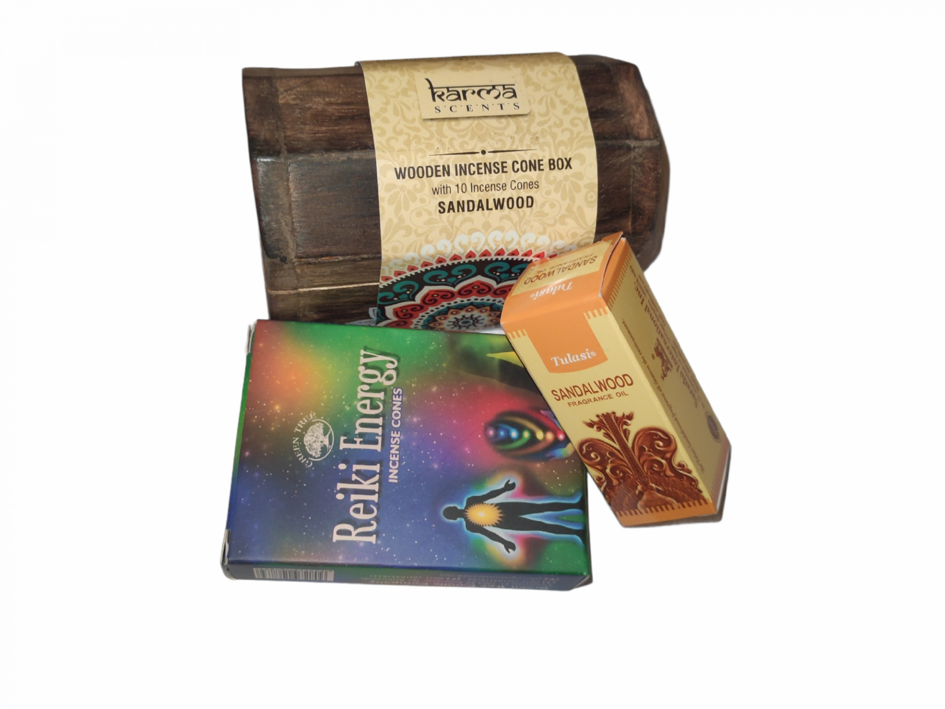 Pack Incensário | Óleo (Cone) Reiki