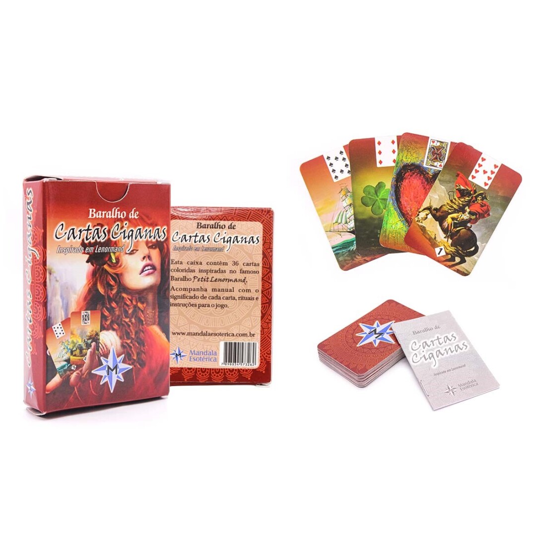 Baralho Cartas Ciganas Mandala