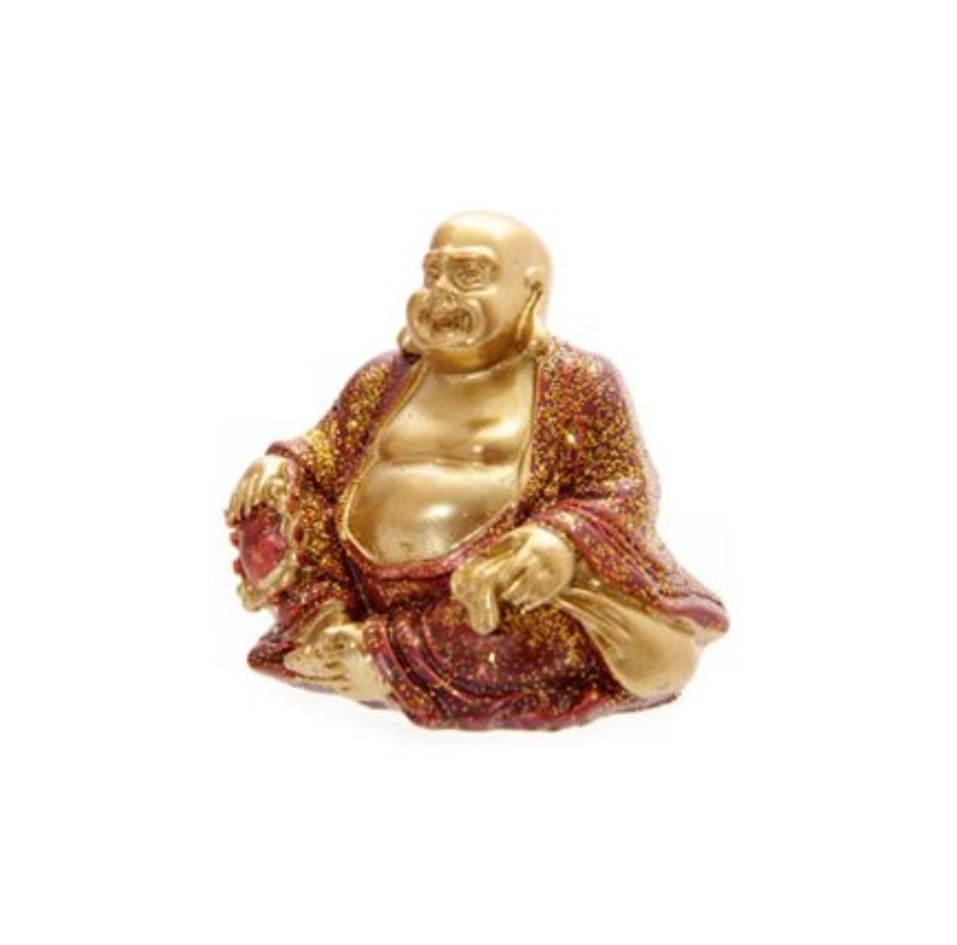 Buda da Sorte - Miniatura Vermelho