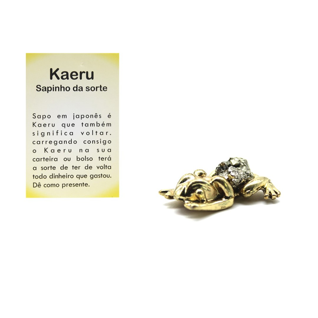 Kaeru Sapinho Sorte Pirita Dinheiro
