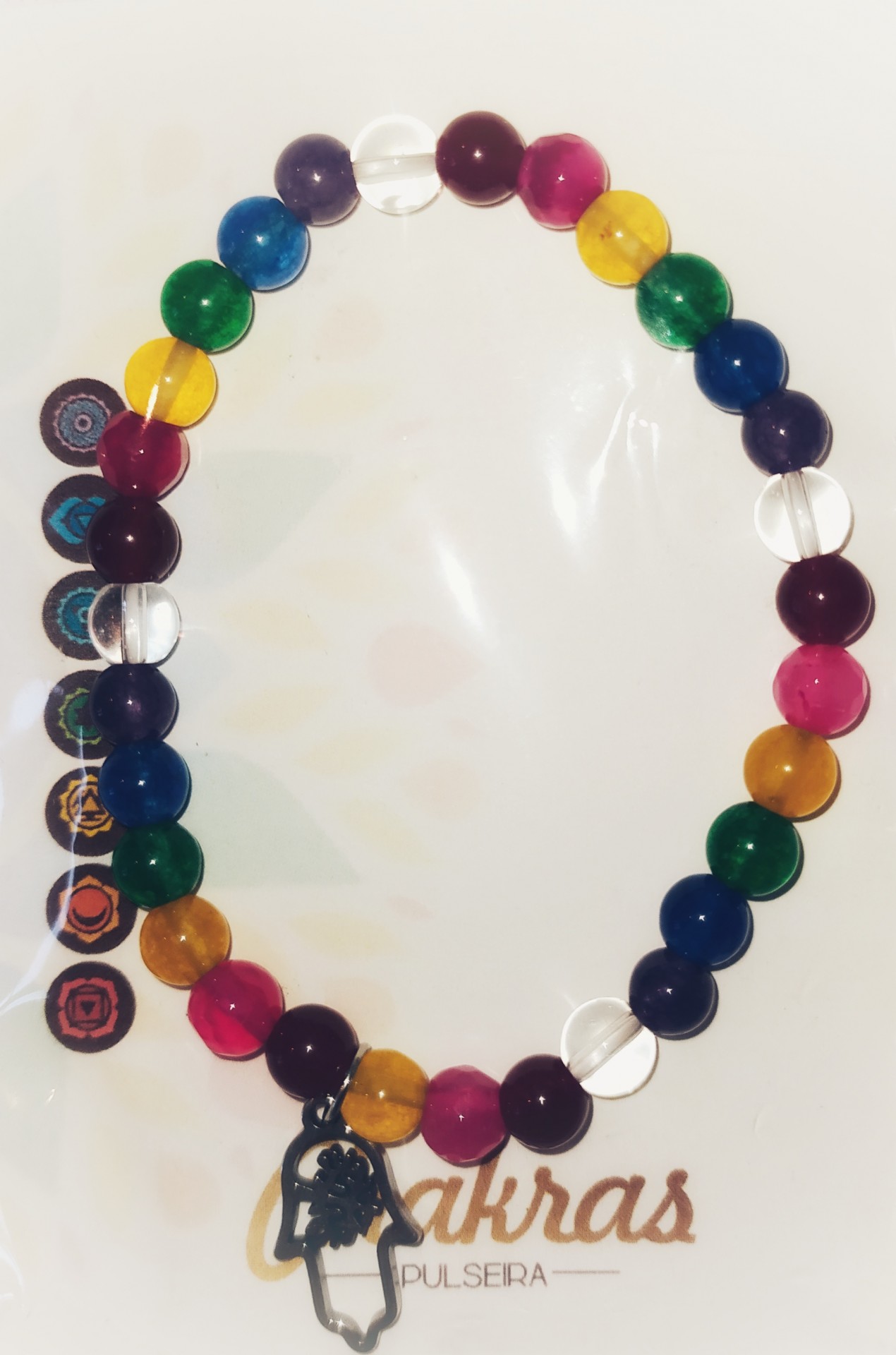 Pulseira Chakra Mão de Fátima