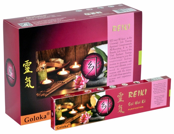 Incenso Goloka Reiki - Sei Hei Ki