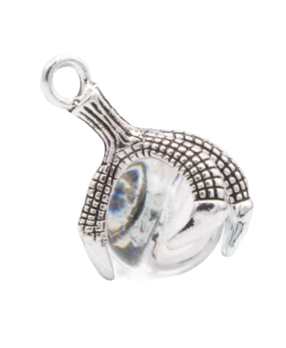 Colar Garra de Dragão - Quartzo Cristal