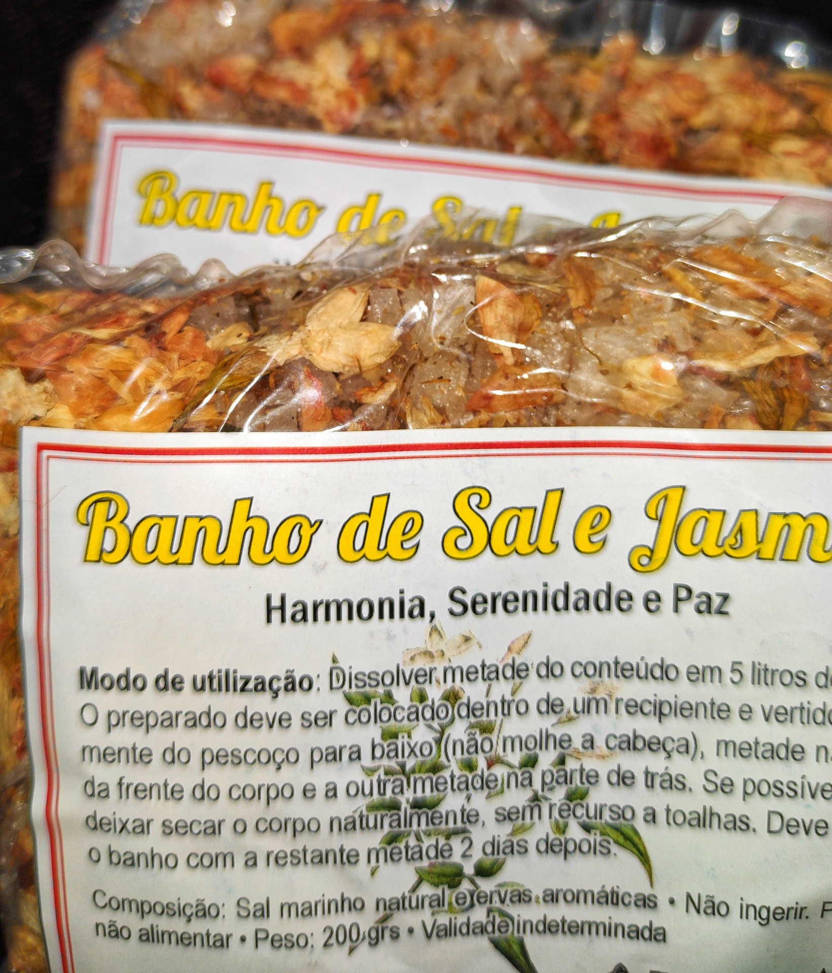 Banho Sal Jasmim