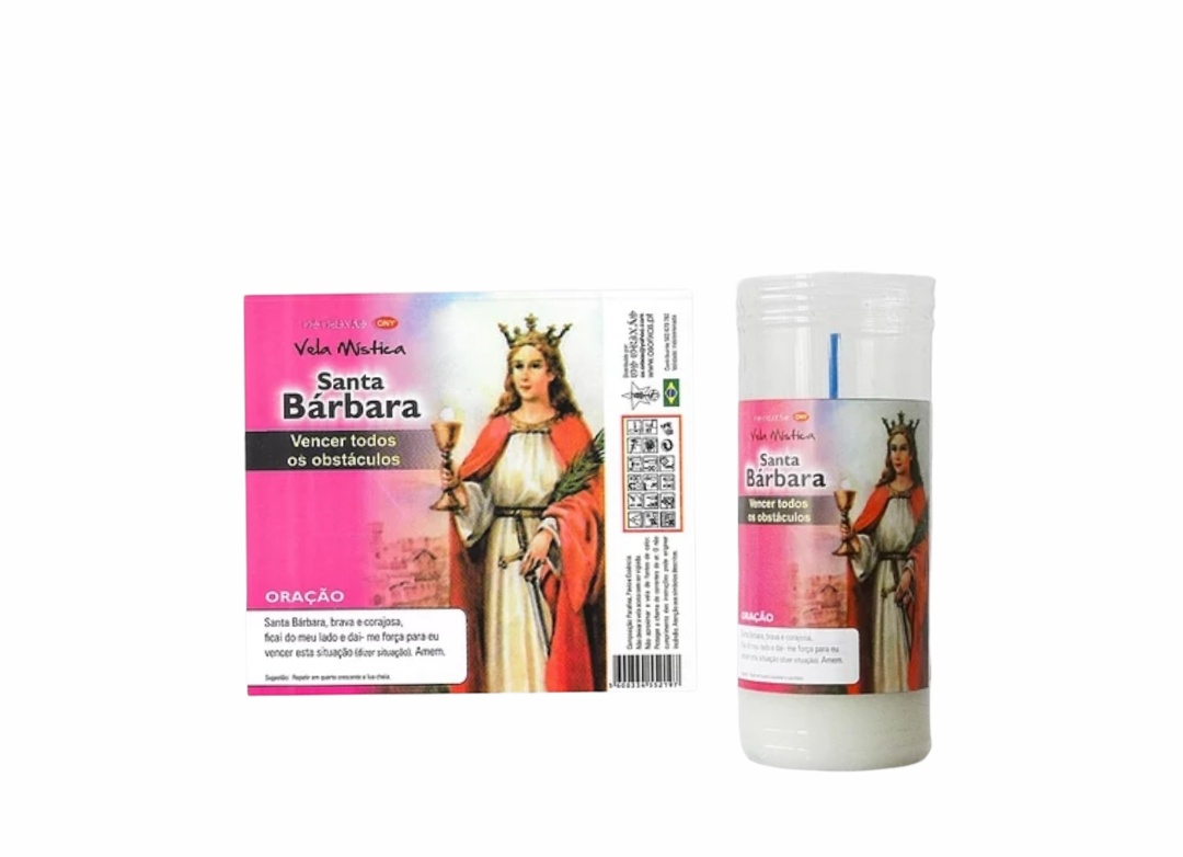 Velas Mística - Santa Bárbara