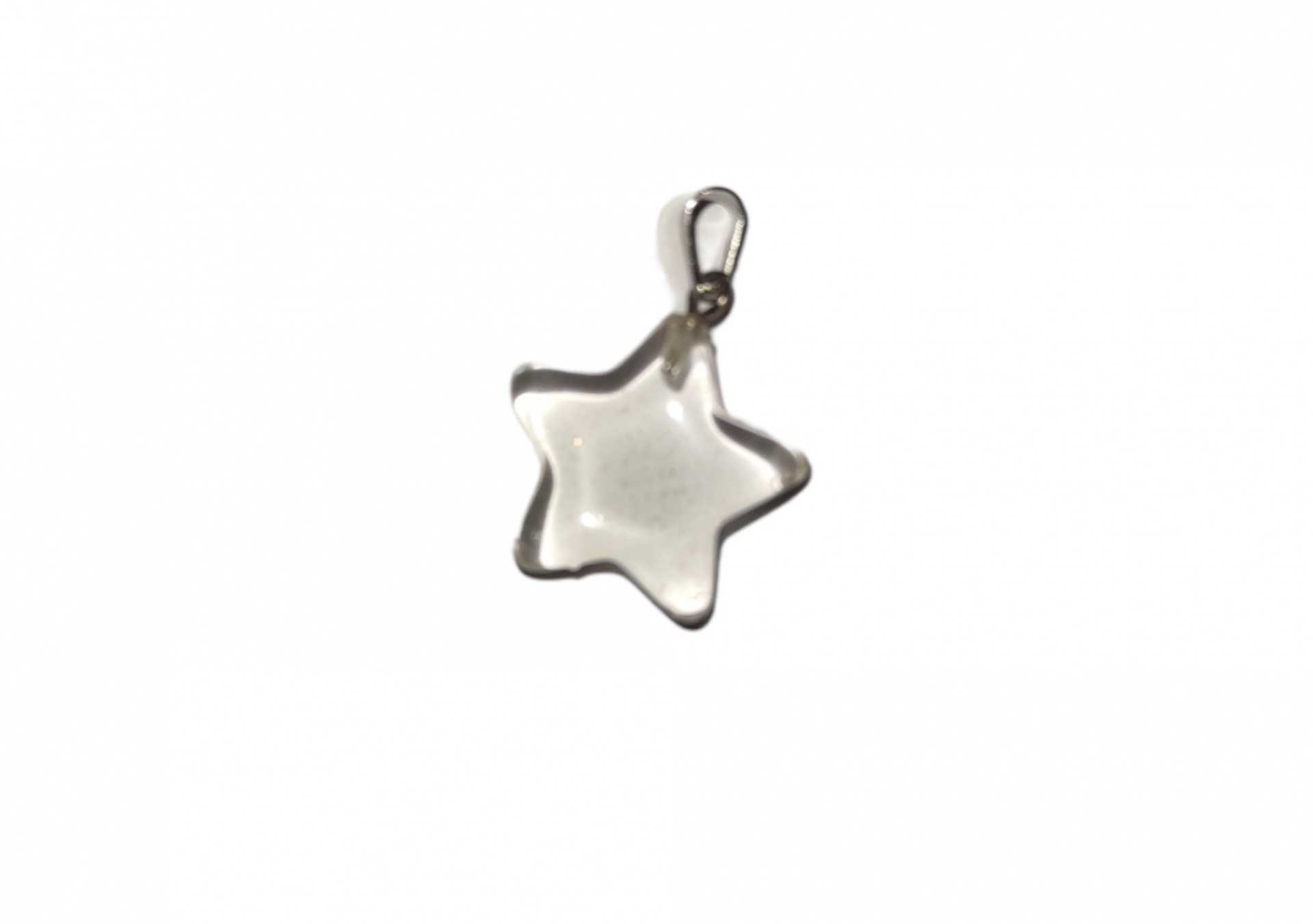 Pendente Estrela - Quartzo Cristal