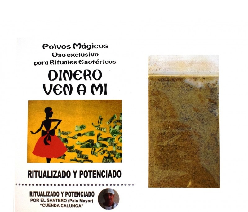 Polvo Dinheiro vem para mim Pó Mágico