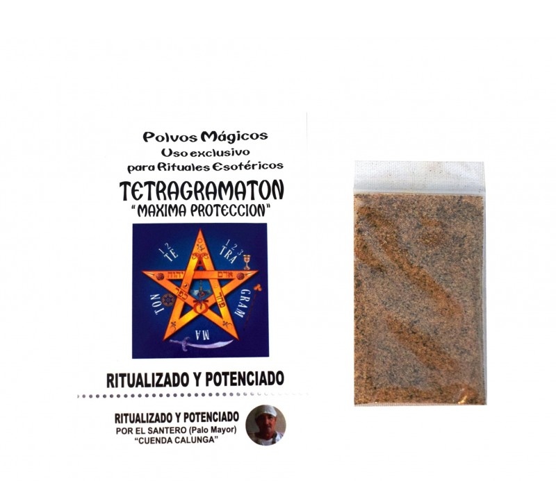 Polvo Tetragrammaton (proteção máxima) Pó Mágico