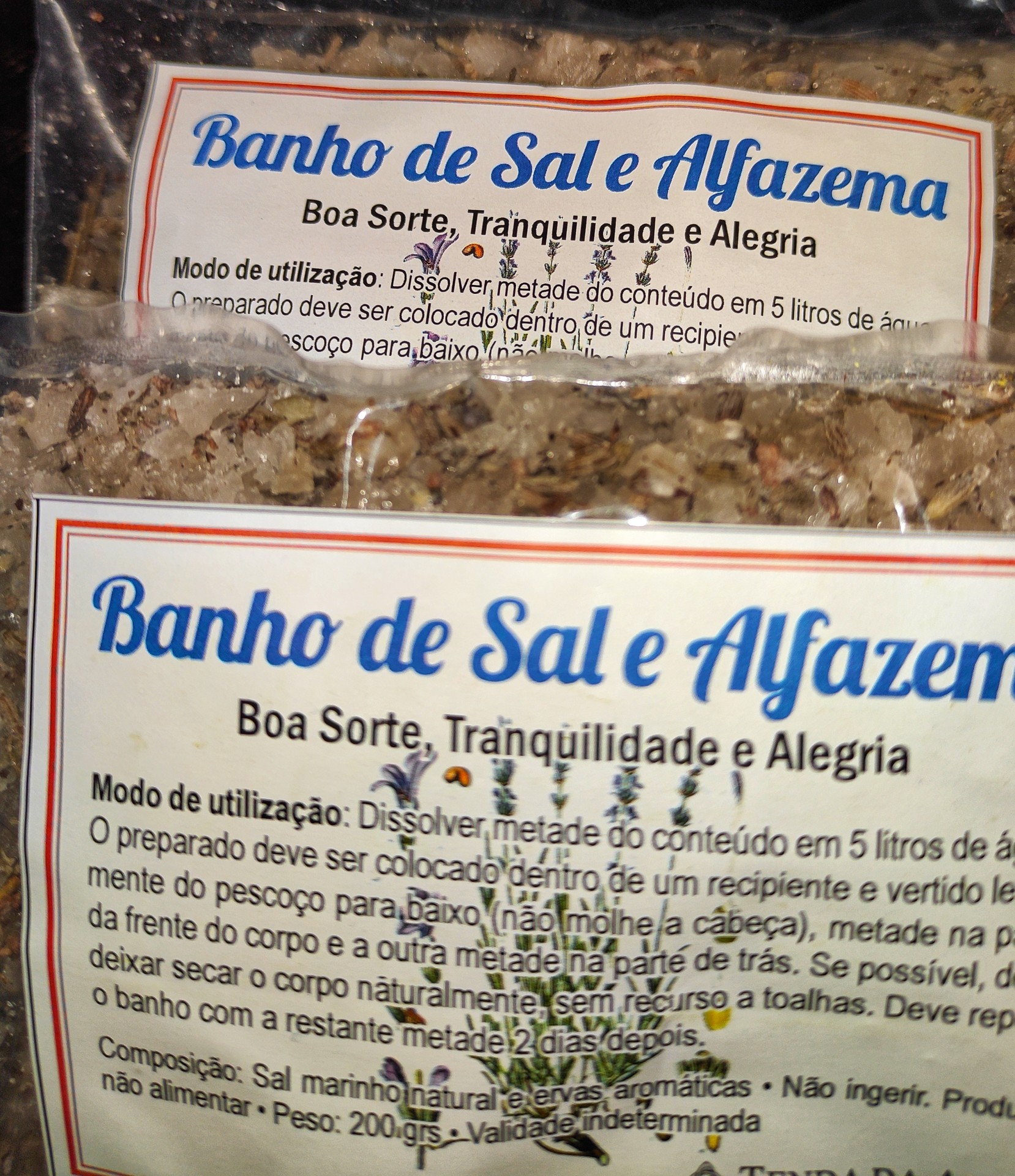 Banho Sal Alfazema
