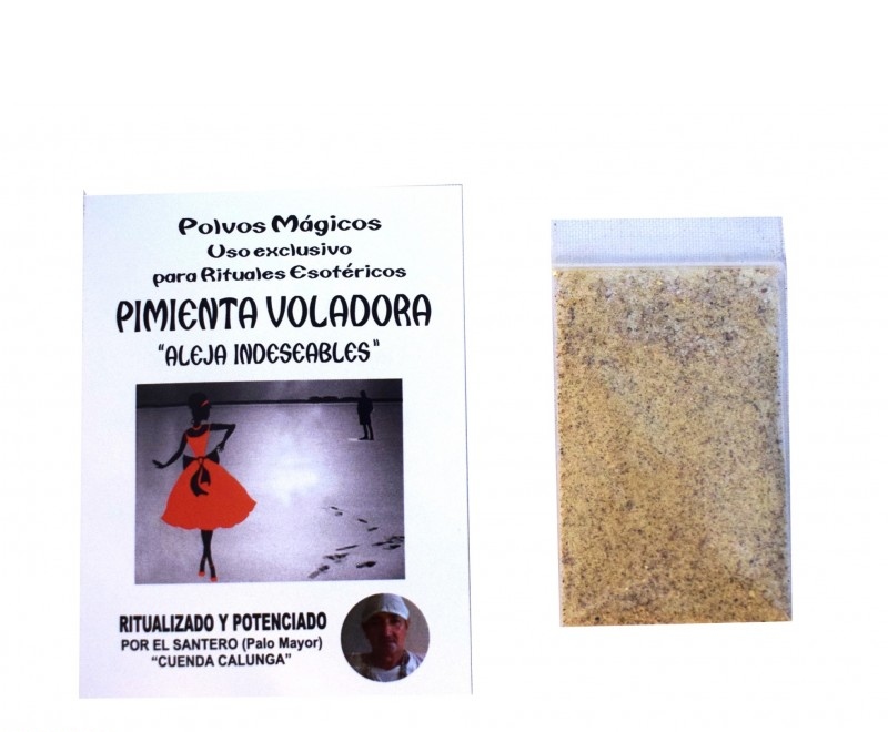 Polvo Flying Pepper (mantenha afastados os indesejáveis) Magic Powders