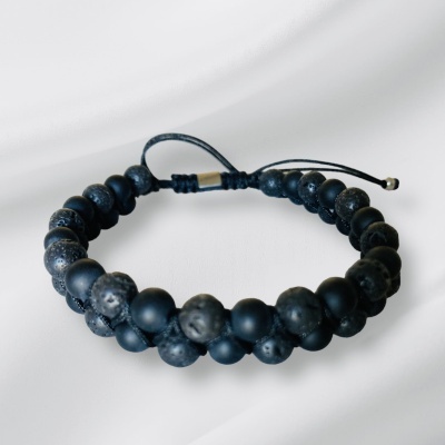 AG - Pulseira de Homem Stone