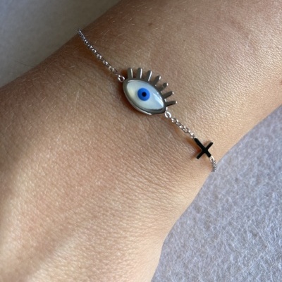 AG - Pulseira Mulher Olho Grego